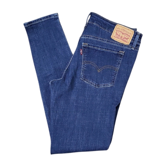 Levi's Women's Jeans Size 29 Blue Denim 711 Skinny Medium Wash 5-Pocket Design - Picture 1 of 12